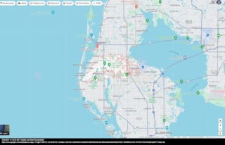map of largo Florida