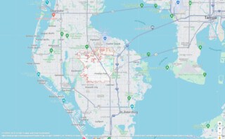 map of pinellas park FL
